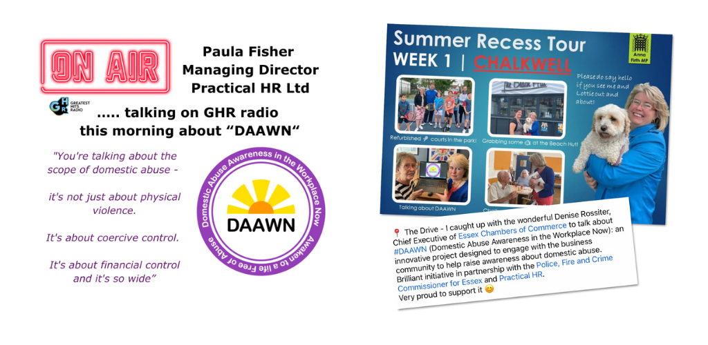 DAAWN IN THE NEWS Paula fisher Practical hr on GHR news radio