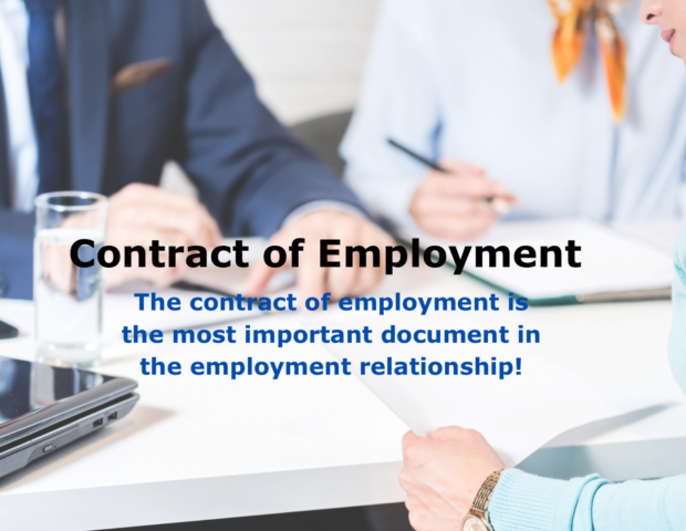 Contracts of employment the most important document